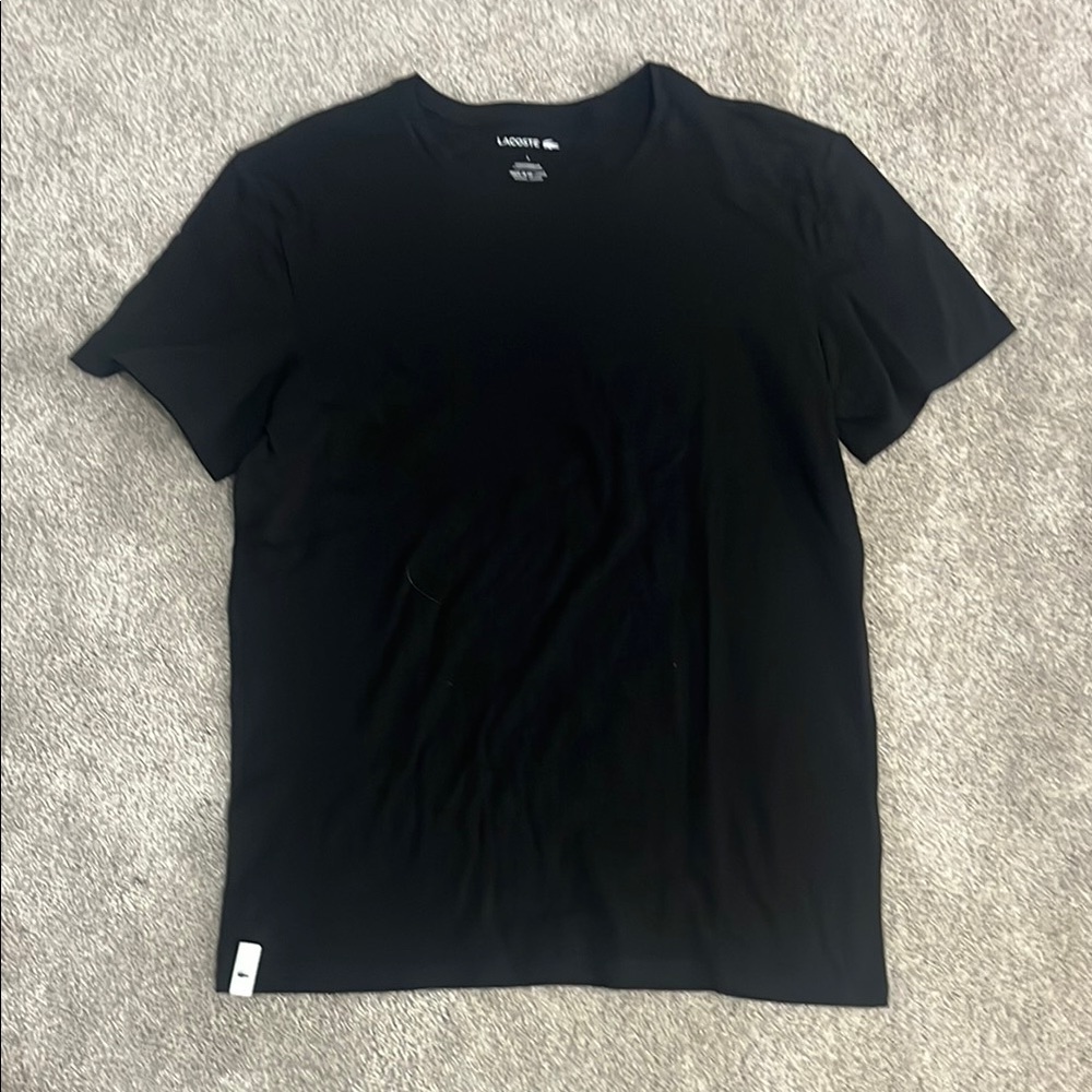 Lacoste Short Sleeve Slim-Fit Crew Neck Shirt 2-Pack